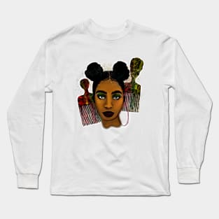 Rasta Girl Long Sleeve T-Shirt